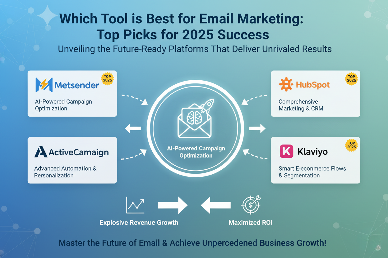 Which Tool is Best for Email Marketing: Top Picks for 2025 Success