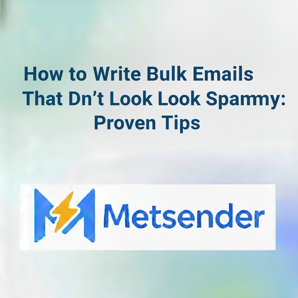 How to Write Bulk Emails That Don’T Look Spammy: Proven Tips
