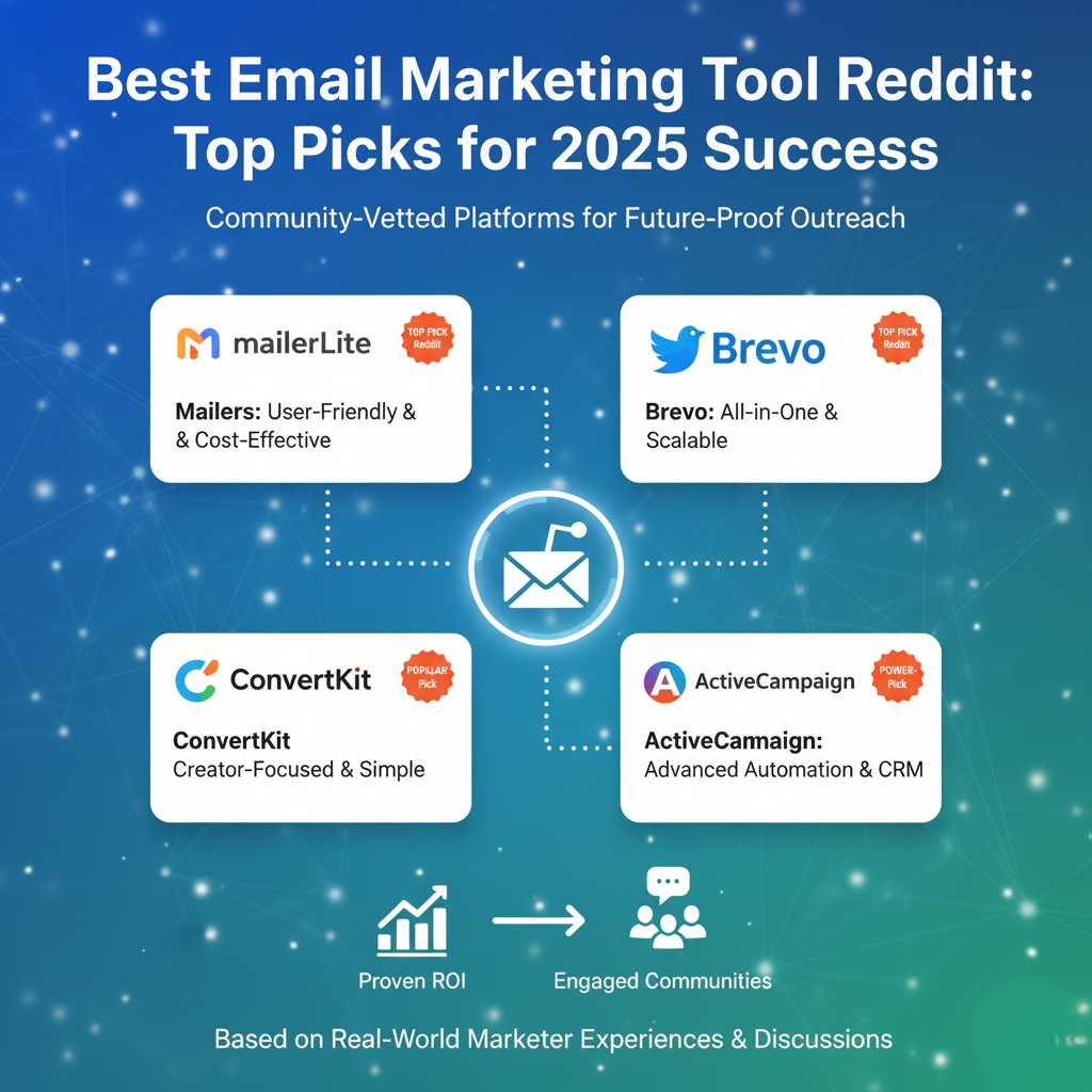 Best Email Marketing Tool Reddit: Top Picks for 2025 Success
