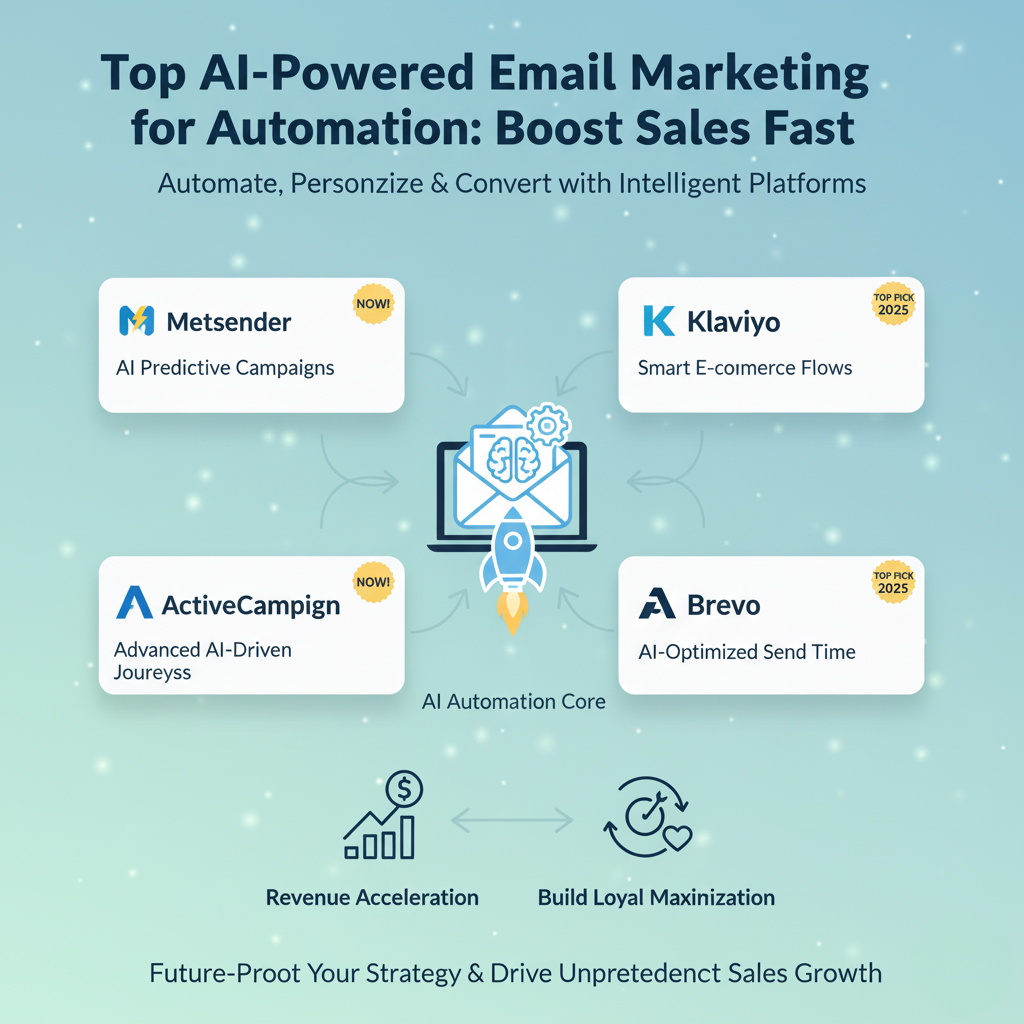 Top Ai-Powered Email Marketing Tools for Automation: Boost Sales Fast