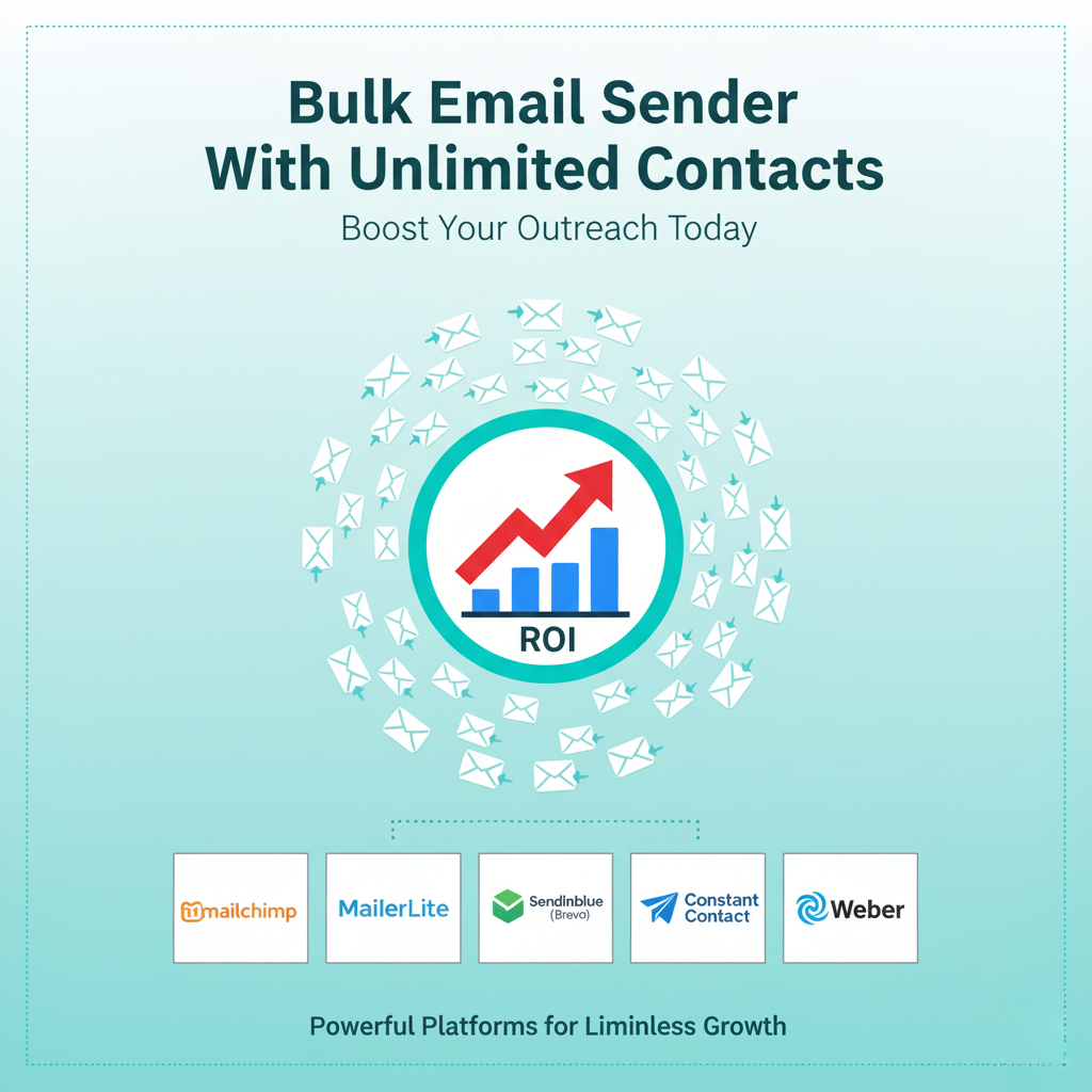 Bulk Email Sender With Unlimited Contacts: Boost Your Outreach Today