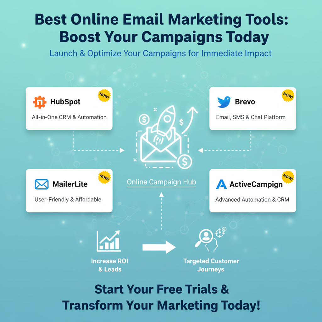 Best Online Email Marketing Tools: Boost Your Campaigns Today