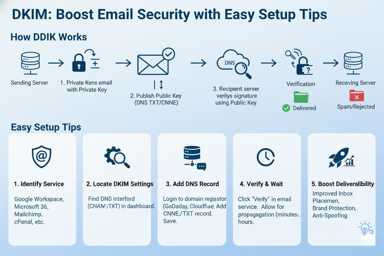 Dkim: Boost Email Security with Easy Setup Tips