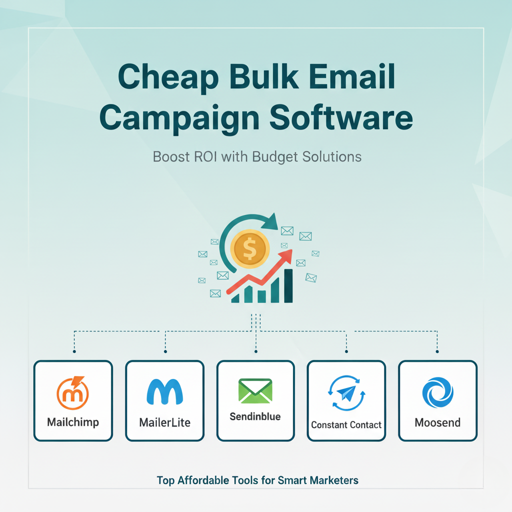 Cheap Bulk Email Campaign Software: Boost ROI with Budget Solutions
