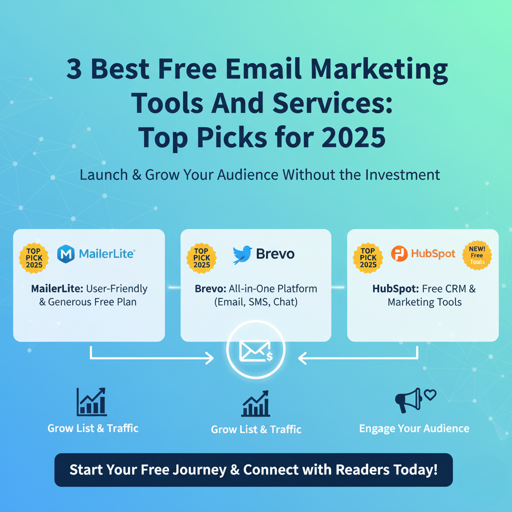 3 Best Free Email Marketing Tools And Services: Top Picks for 2025