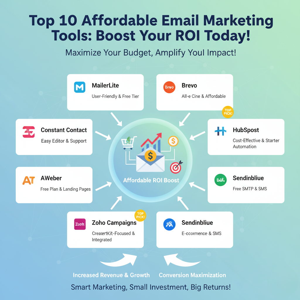 Top 10 Affordable Email Marketing Tools: Boost Your ROI Today!