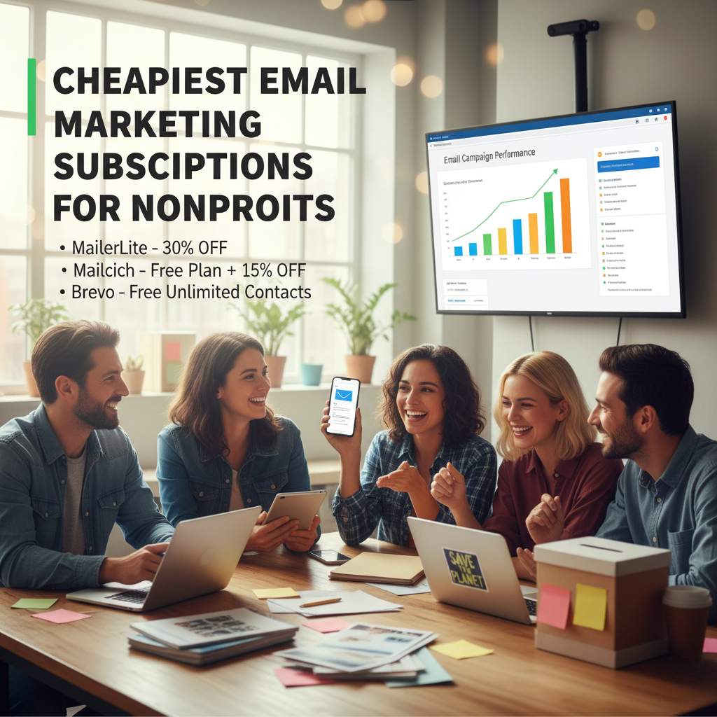 Cheapest Email Marketing Subscriptions for Nonprofits: Top Affordable Picks