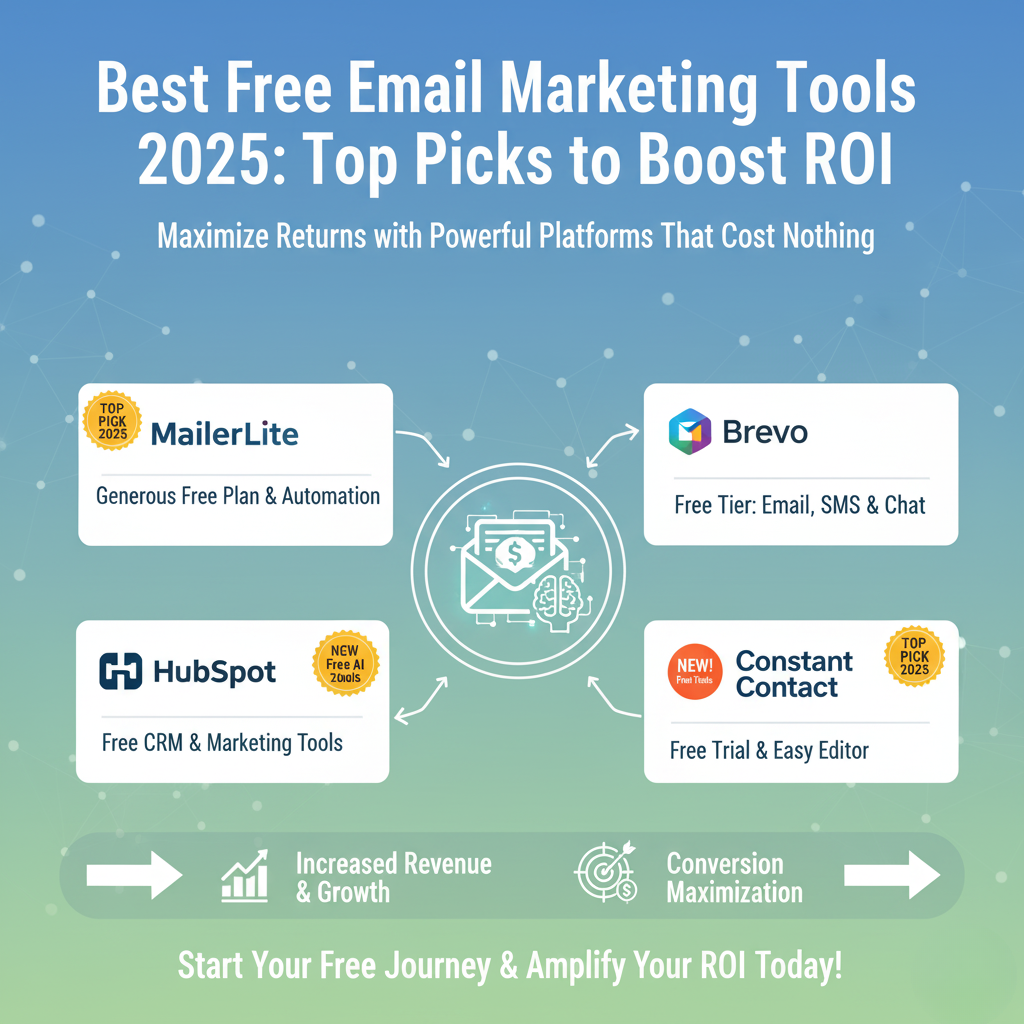 Best Free Email Marketing Tools 2025: Top Picks to Boost ROI