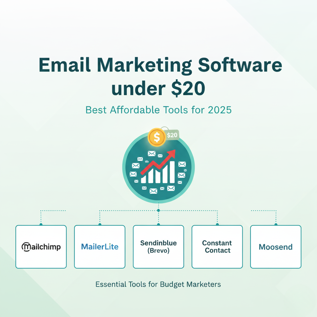 Email Marketing Software under $20: Best Affordable Tools for 2025