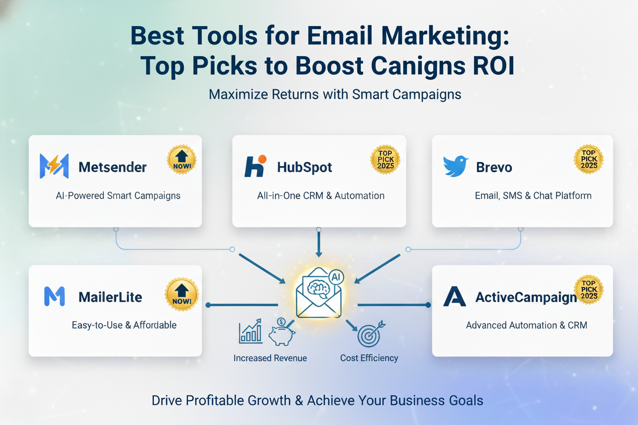 Best Tools for Email Marketing: Top Picks to Boost Your ROI