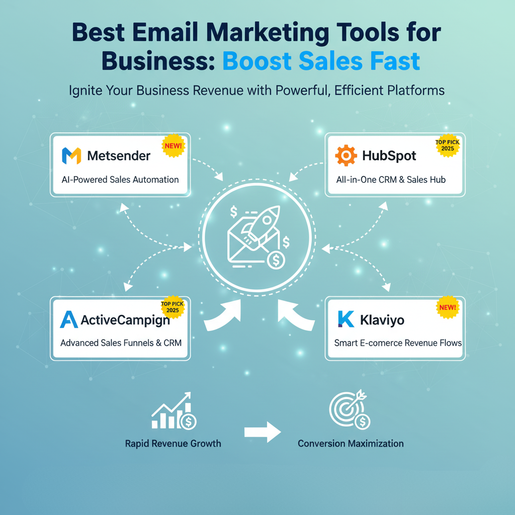 Best Email Marketing Tools for Business: Boost Sales Fast