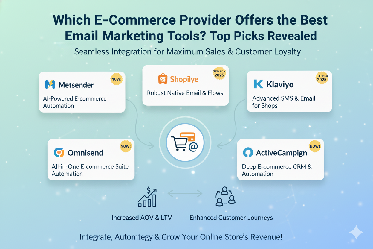 Which E-Commerce Provider Offers the Best Email Marketing Tools? Top Picks Revealed