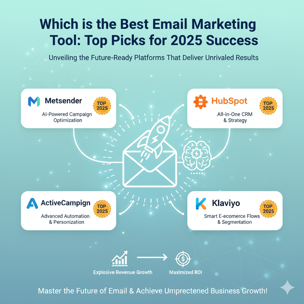 Which is the Best Email Marketing Tool: Top Picks for 2025 Success