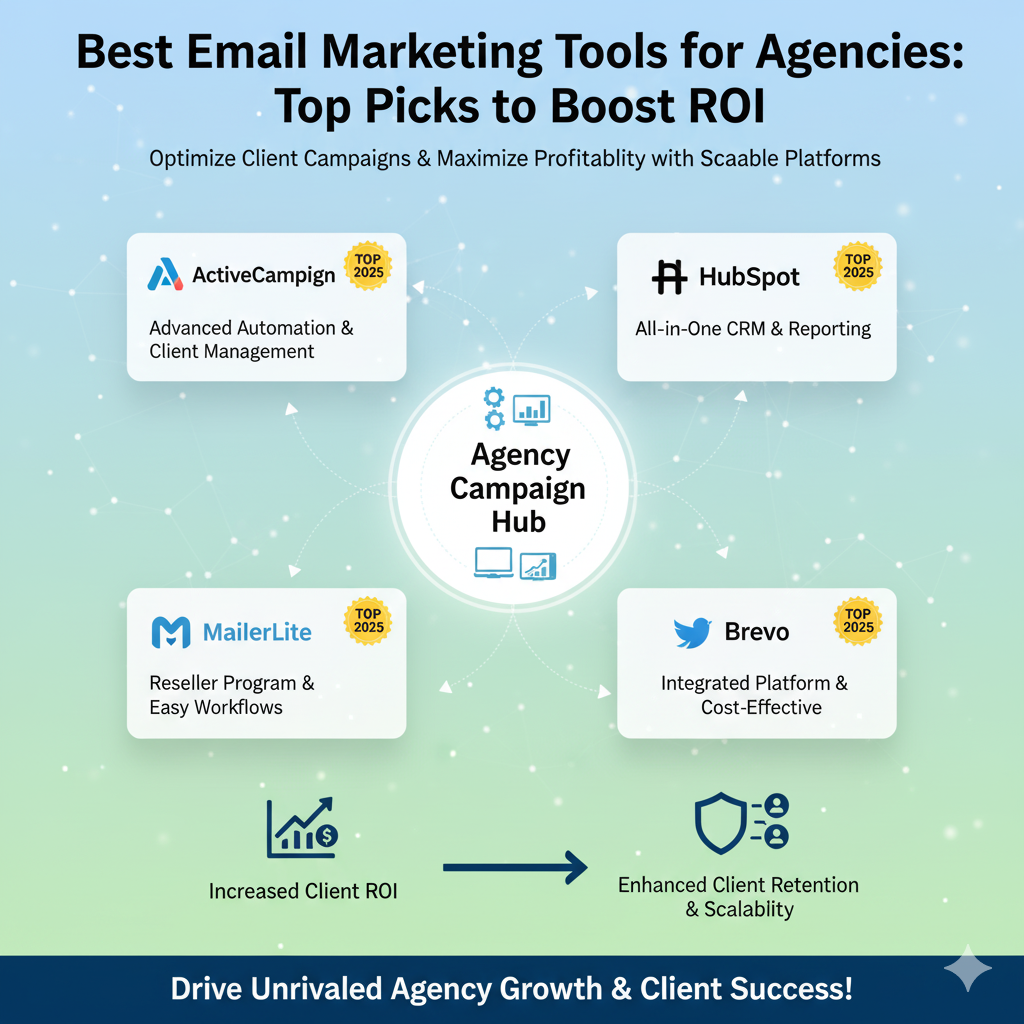 Best Email Marketing Tools for Agencies: Top Picks to Boost ROI
