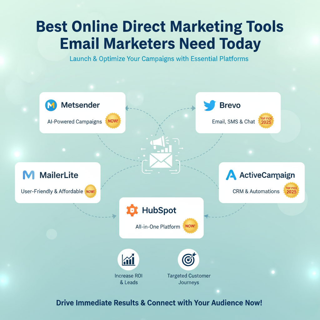 Best Online Direct Marketing Tools Email Marketers Need Today