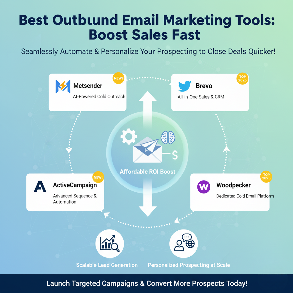 Best Outbound Email Marketing Tools: Boost Sales Fast