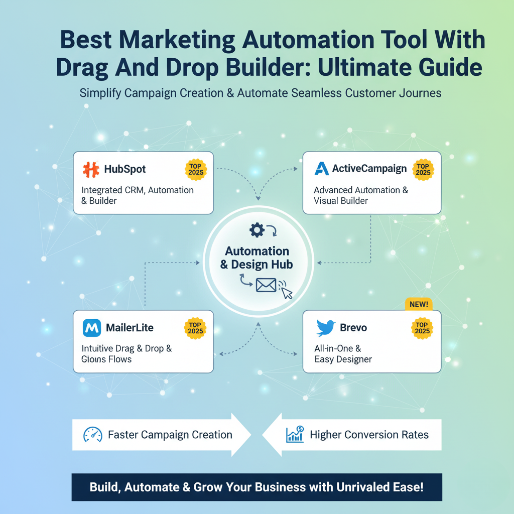 Best Marketing Automation Tool With Drag And Drop Email Builder: Ultimate Guide