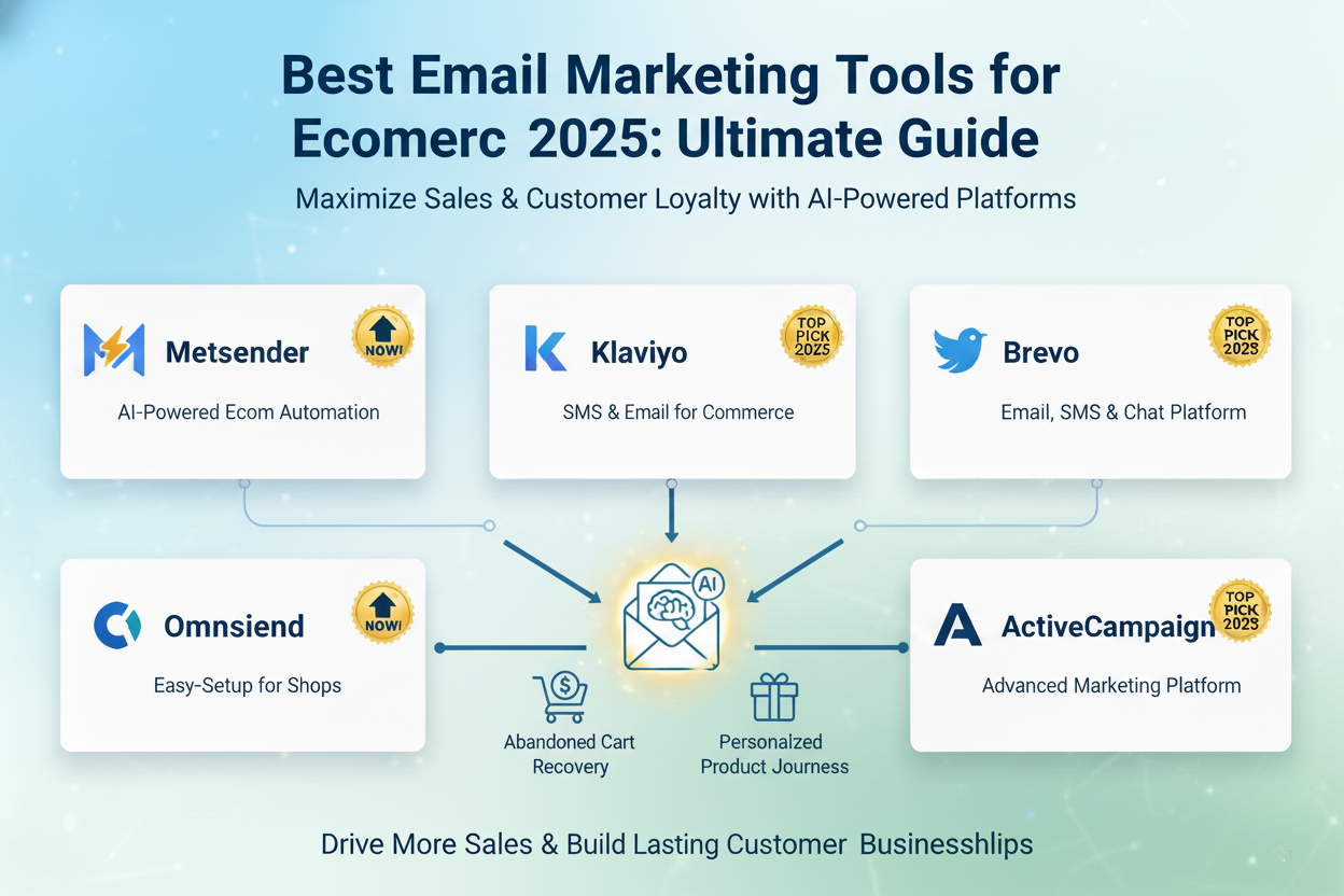 Best Email Marketing Tools for Ecommerce 2025: Ultimate Guide