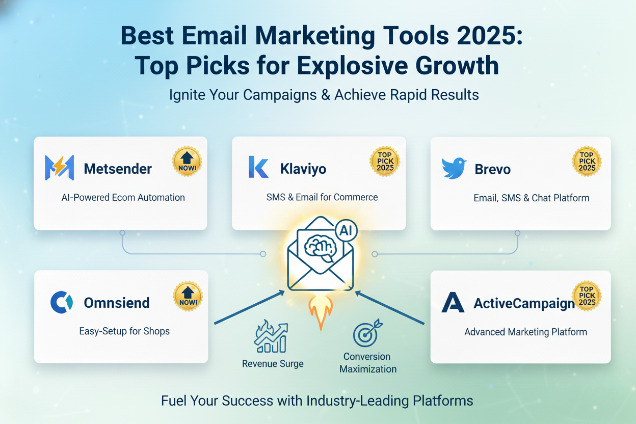 Best Email Marketing Tools 2025: Top Picks for Explosive Growth