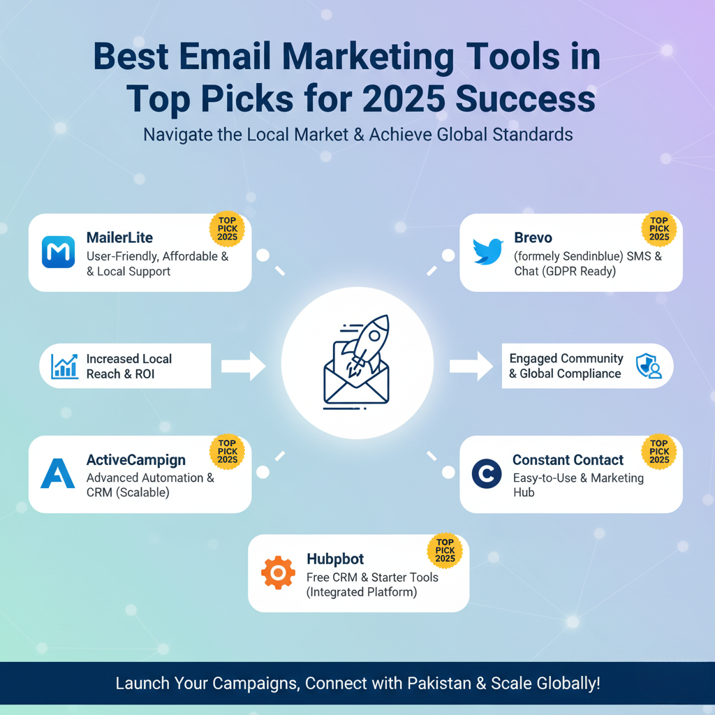 Best Email Marketing Tools in Pakistan: Top Picks for 2025 Success