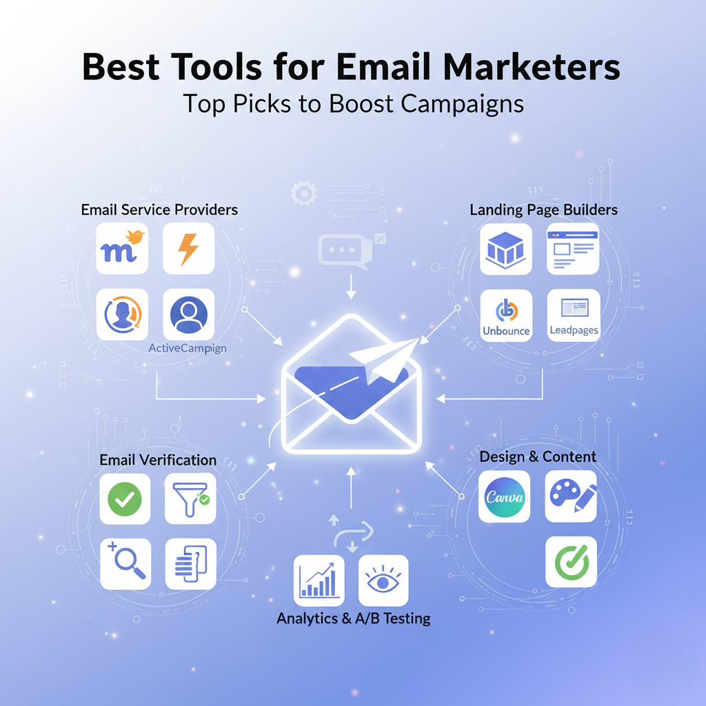 Best Tools for Email Marketers: Top Picks to Boost Campaigns