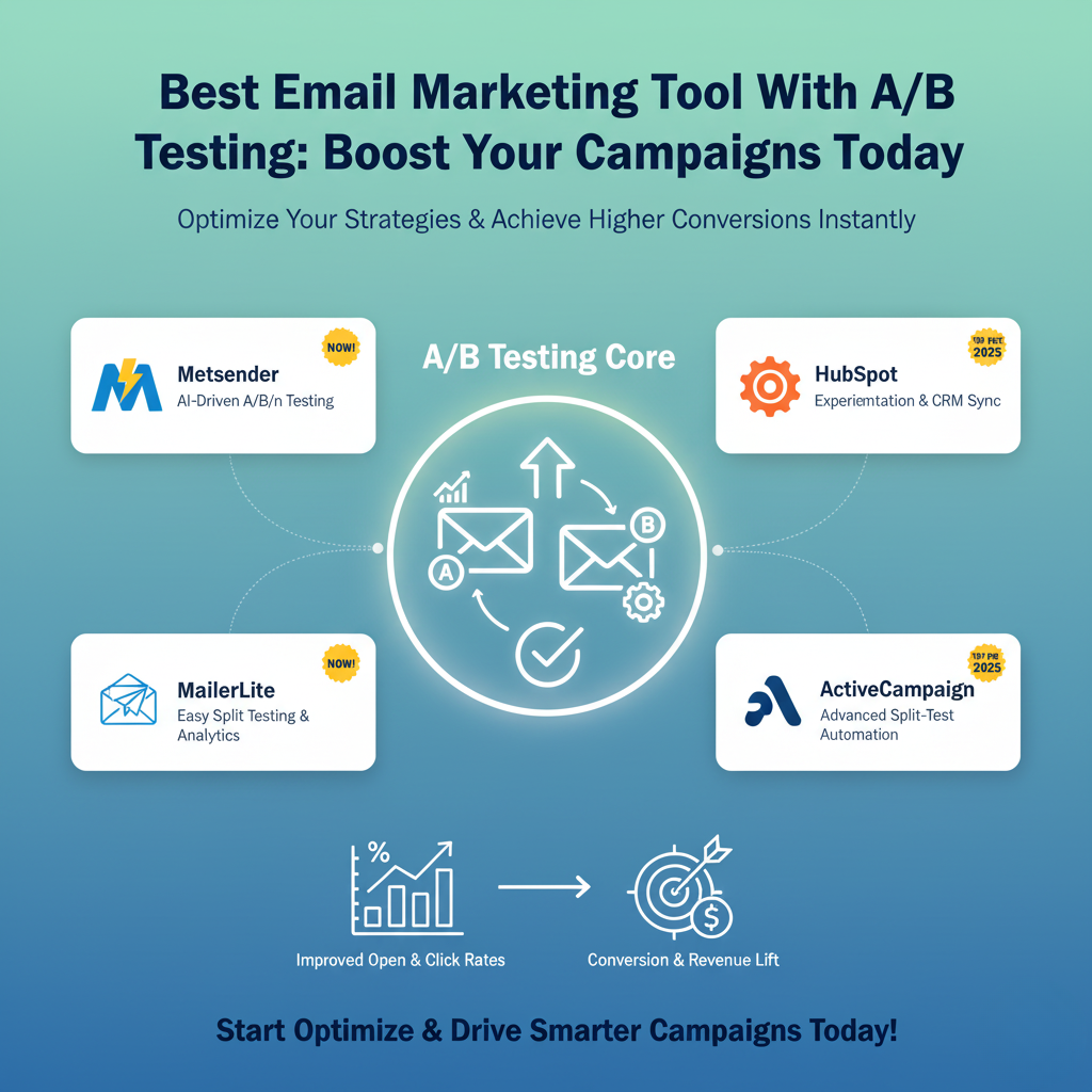 Best Email Marketing Tool With A/B Testing: Boost Your Campaigns Today