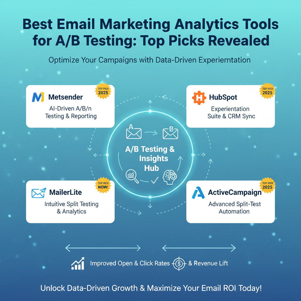 Best Email Marketing Analytics Tools for A/B Testing: Top Picks Revealed
