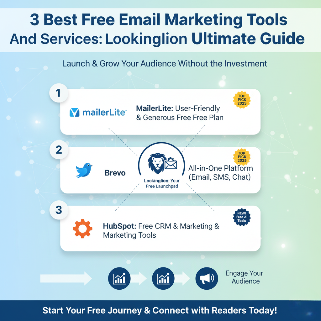 3 Best Free Email Marketing Tools And Services Lookinglion: Ultimate Guide
