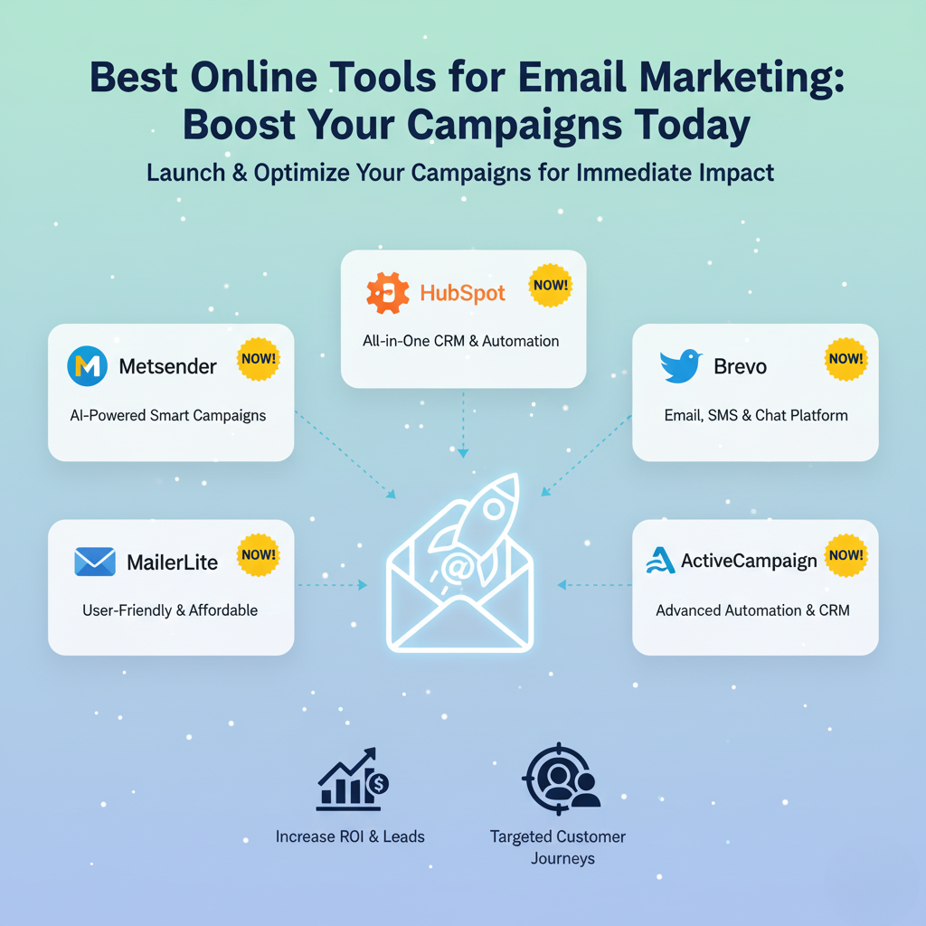 Best Online Tools for Email Marketing: Boost Your Campaigns Today