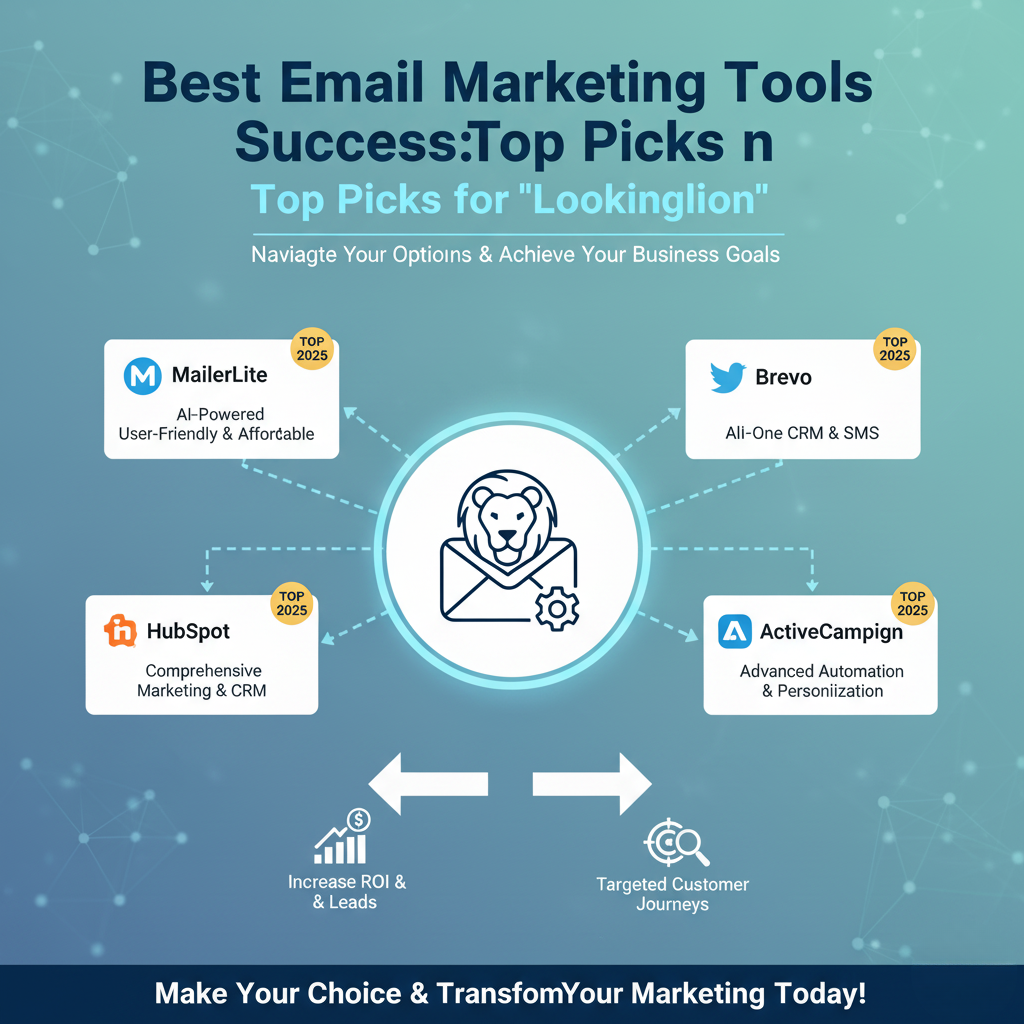 Best Email Marketing Tools Lookinglion: Top Picks for Success